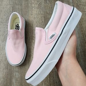 Vans Slip On Sneakers, Pink, Women's Size 6